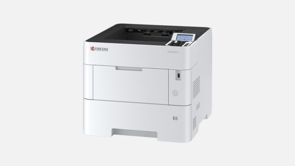 Picture of a KYOCERA ECOSYS PA5000x printer with one paper tray.
