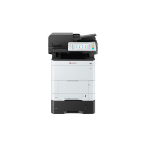 A KYOCERA ECOSYS MA3500cifx color multi-function printer with 2 paper trays.