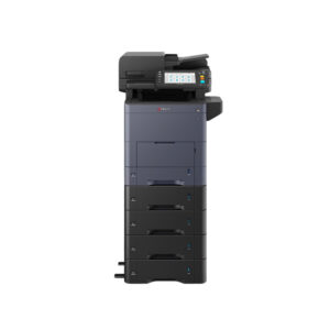 A floor standing KYOCERA TASKalfa MA4500ci Color Multifunction Printer with 5 paper trays.